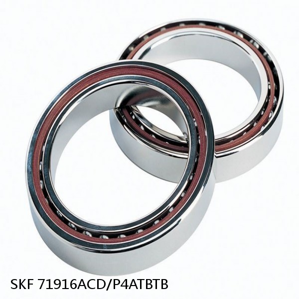 71916ACD/P4ATBTB SKF Super Precision,Super Precision Bearings,Super Precision Angular Contact,71900 Series,25 Degree Contact Angle