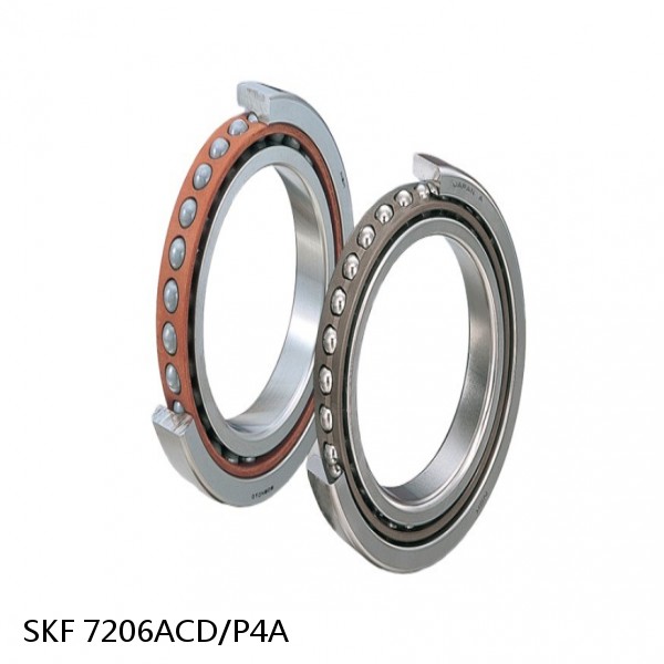 7206ACD/P4A SKF Super Precision,Super Precision Bearings,Super Precision Angular Contact,7200 Series,25 Degree Contact Angle