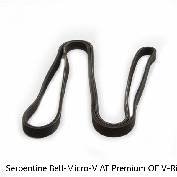 Serpentine Belt-Micro-V AT Premium OE V-Ribbed Belt Gates K050435 Green Stripe (Fits: Audi)