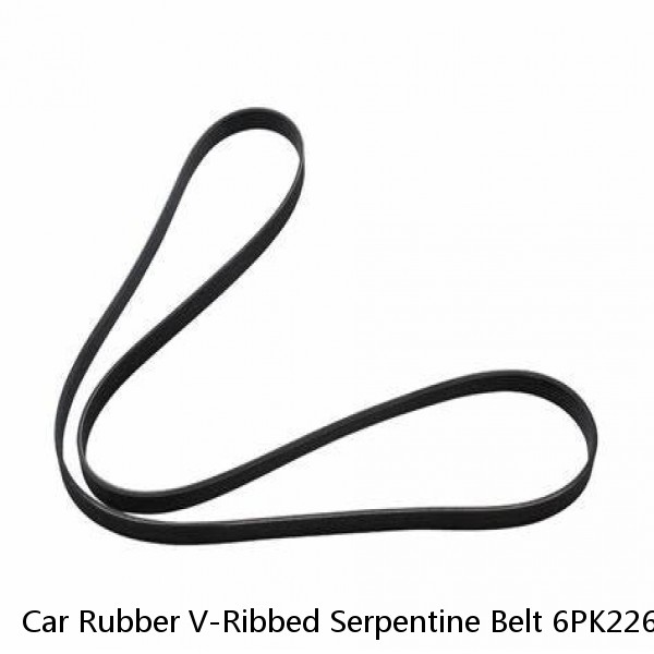 Car Rubber V-Ribbed Serpentine Belt 6PK2260 0019938696 for Porsche 911 2004-2005 (Fits: Audi)