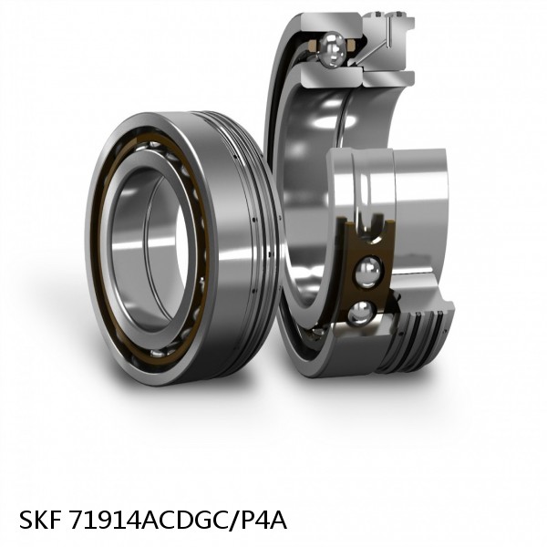 71914ACDGC/P4A SKF Super Precision,Super Precision Bearings,Super Precision Angular Contact,71900 Series,25 Degree Contact Angle